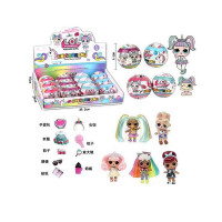 Набір ляльок 6801 (30/2) ЦІНА ЗА 1 ШТУК В БЛОЦІ, аксесуари, в коробці