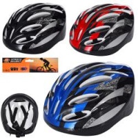 Шолом MS 1786 (40шт) 11 отворів,розмір великий,3 кольори,кул,25-39-12см