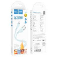 Кабель Hoco X97 Crystal color silicone Micro 2.4A 1m