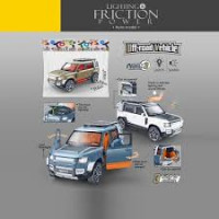 Джип 7753 (60) 3 кольори, звуки, мелодія, підсвічування, інерція, на батарейках