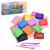 Маса для ліплення MK 5745-24 (84шт) 24шт/24кольори, 255г, інструменті, у пакеті, 28-11,5-6см