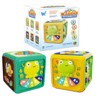Музичний куб 92180 "WToys", 2 кольори, ОЗВУЧУВАННЯ УКРАЇНСЬКОЮ МОВОЮ