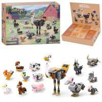 Конструктор 9109K12 (36шт) домашня тварина 2в1, адвент-календар, набір домашніх тварин, 12в2, в кор-