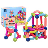 Магнітний конструктор Magnetic на 64 деталі, 5240
