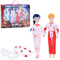 Лялька 8888B-1 (28шт) LDC, 2шт (1шт-шарнирна), 29см, маска 2шт 23см, в кор-ці, 42-33-5см