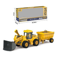 Спецтехніка WD 103 B (24) “Екскаватор”, звуки, підсвічування, інерція, масштаб 1:16, рухливий ківш,