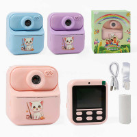 Фотоапарат-принтер C 75064 (50) кабель type-C, роз’єм для SD карти, фото, відео, ігри, фронтальна ка