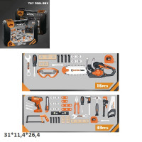 Набір інструментів 778-101/102 батар.2в.чемодан 31*11,4*26,4 /24/