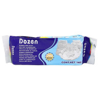 Паста для моделювання "Dozen" /DSCN0668/ біла 1 кг (1/18)