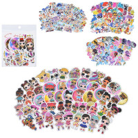 Набір для творчості YG0435 (150шт) наліпки, мікс видів(LOL, LP, собака), у пакеті, 11-12-0,5см