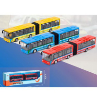 Автобус 1210-1D45 (60шт) 18,5см, 3 кольори, в кор-ці,
