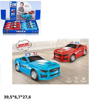 Машина ST22-18 поліція інерц.батар.муз.світ.2кол.6шт.в кор.39,5*6,7*27,6