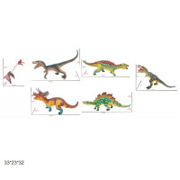 Динозавр TKL-120A/D/E/F/H/I гум.муз.6в. 33*23*32