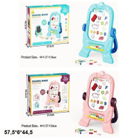 Дошка-мольберт 23188-33B/33A магнітно-малювальна двостор.2кол.кор.57,5*6*44,5 /18/