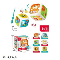 Логіка куб 987 багатофункц.батар.муз.світ.кор.15*14,5*14,5 /32/