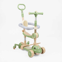 Самокат триколісний 5 в 1 "Skyper" TF-14710/3 (6) колеса PU 120х28мм зі світлом, музика та підсвічув