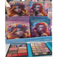 Косметика для дівчат арт. 688А-10 (144шт) мікс 2 види. (12 д.б*12 шт) тіні для повік, пензлики ціна