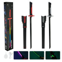 Меч арт. 1813 (36шт/2) акум 2кольора,,світло короб. 83*6,5*14см