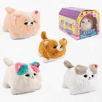 Інтерактивна тваринка M 17049 (40) "Песик", звуки, кліпає очима, рухає хвостом, запис голосу, в коро