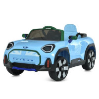 Машина JE1688EBLR-4(24V) (1шт) р/к, 2,4G, 4мотори35W, 1*24V5AH, MP3, USB, BLUETOOTH, музика, блакитн