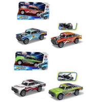 Машина Z320-330-1 (24шт) інерція, метал, 20см, відчиняється багажник, гумові колеса, 4 види, в кор-ц