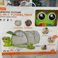 Тунель ігровий YK 7017 A (6) музичне піаніно, ноти, музичні інструменти, звуки тварин, барабани, під