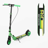 Самокат двоколісний Best Scooter "Rio" R-15800 (4) колеса PU 145мм, передній амортизатор, ручне галь