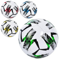 М'яч футбольний MS 3569 (30шт) розмiр 5, EVA, 300-310г, 4колiра, в кульку