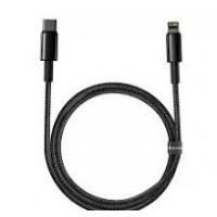 Кабель Baseus Tungsten Gold Type-C-Lightning 20W 1m Black (6953156232037)