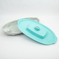 DOLONI "Пісочниця" артикул 03355/7 м'ята/світло-сірий, 1355х715х375 мм