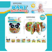 Книжечка для ванни 2022-112 (408/2) "Ферма", написи англійською мовою, водонепроникні сторінки, писк