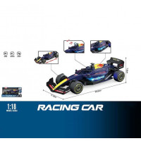 Машинка WY 1157 B (24) масштаб: 1:18, інерція, підсвічування, звуки, гумові шини, в коробці