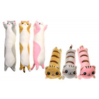 М`яка іграшка-подушка "Кіт-Батон" M077 в асортименті 1,10 см