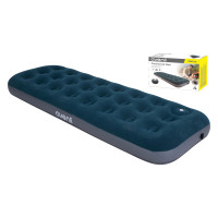 Велюр матрац 24130 (6шт) надувний, 191х73х22см, флоковане покриття, приміщення/вулиця, вбудований но