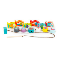 Рибки-силянки/Fishes lacing toy арт 13647