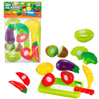 Продукти на липучках “Що є на кухні?” 65276 (192/2) "4FUN Game Club", 10 елементів, обробна дошка