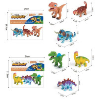 Динозавр HJ568-2 гум.3шт.2в.в кул.22*21 /192/