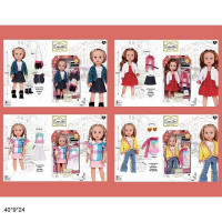 Лялька Camilla 35см A932G/H/I/J з одягом та аксес.4в.кор.40*9*24