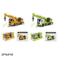 Будтехніка 199-1C/1D автокран метал.інерц.батар.муз.світ.2кол.кор.27*9,5*15 /48/