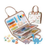 Гра LB-1 (20шт) бізісумка/бізідборд/бізікнига, 22-28см, навчальна гра, знімні сторінки, застібки-бли