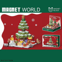 Конструктор магніт. арт. T9926 (6шт/2) My world   короб. 30*21,5*6,5см