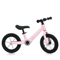Біговел дитячий 12 д. MBB 1048-3 (1шт) 2 кол рез..WANDA,магнієва рама,рожевий