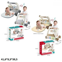 Каталка ігр.центр Перші кроки 1010/1011 2в1 з килимком батар.муз.світ.кор.41,6*9,3*39,5 /16/