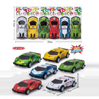 Набір машин 318-4 XH (192/2) "Спортивні тачки", 4 шт у наборі, на листі