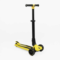 Самокат Lamborghini триколісний L1-007 (4) складане алюмінієве кермо, колеса PU зі світлом, в коробц