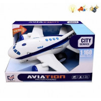 Лiтак арт. A1115-1 (24шт/2) 1:160,батар.,свiтло,звук,у короб.26*18,5*16см