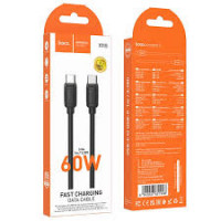 Кабель Type-C to Type-C 1м Hoco X115 Surpass 60W Black