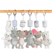 Брязкальце C 75316 (180) “Тваринка”, мелодія вітру, кріплення, в пакеті, ВИДАЄТЬСЯ ТІЛЬКИ МІКС ВИДІВ