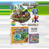 Магнітний конструктор RDF 1001 (48) 78 деталей, 2 фігурки героїв, в коробці