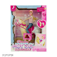 Лялька 29см 137A з конем батар.муз.кор.37,5*13*29 /18/